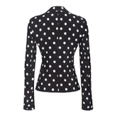 PINKO Black Viscose Women Blazer